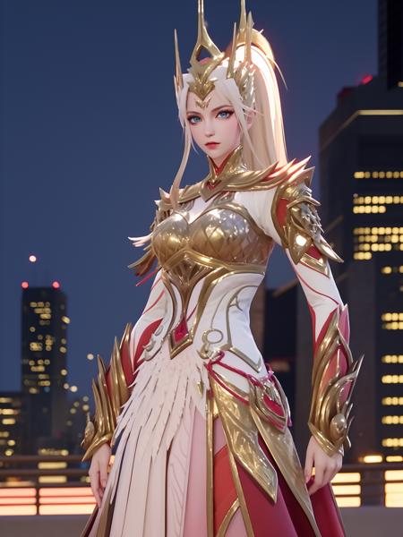 王者荣耀_花木兰_九霄神辉（重剑）_Honor of kings_Hua Mulan