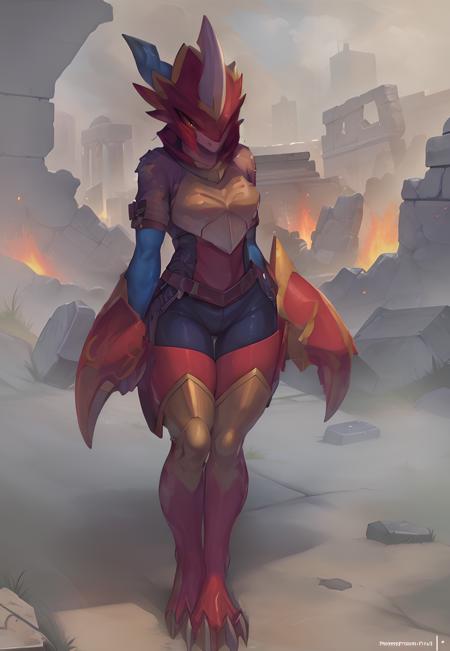 SAU Flamedramon Lora (Digimon)版本v1.0 (ID: 89400)