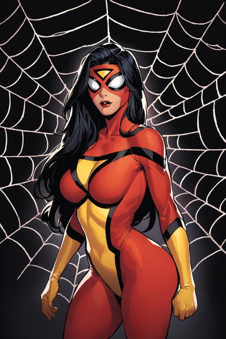 Spider-Woman (Jessica Drew) [LoRA]版本Animagine XL V3 (ID: 387616)
