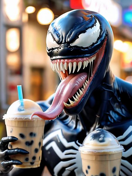 Fresh Ideas@Venom drinks milk tea