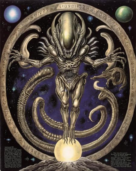 Xenomorph Book版本SDXL (ID: 141897)