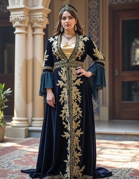 Ottoman 'Bindalli' Dress