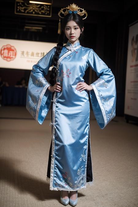 清代女性旗装