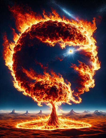 DonM - Another Made of Fire Style [SD1.5,SDXL]