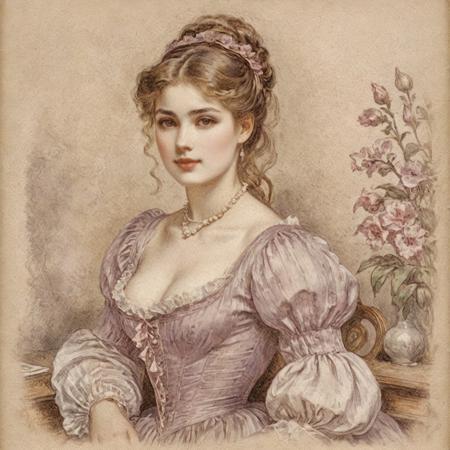 Vintage Drawing - CE - SDXL & Flux