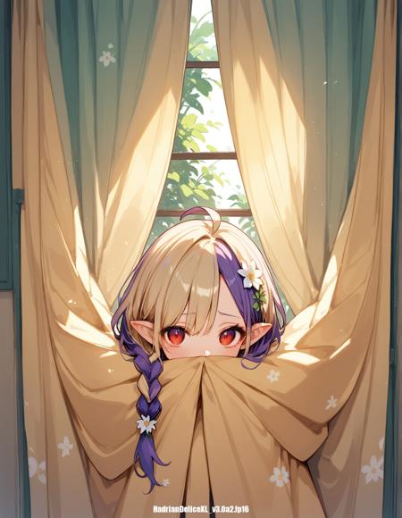 Peeking out from curtains版本v0.5 (ID: 871173)