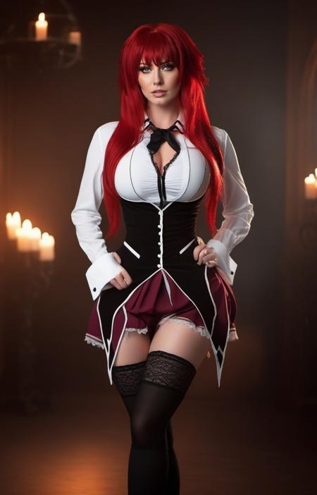 Rias Gremory - High School DxD - SDXL Realistic & Anime