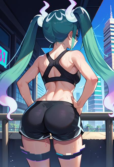 [PonyV6 XL] Ghost Miku | Project Voltage