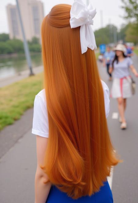 Long hair LoRA - Flux