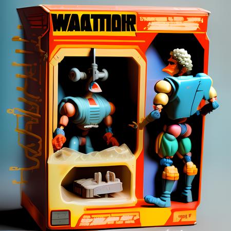 1987 Action Figure Playset Packaging