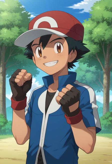 Ash Ketchum - Pokemon X and Y Version - Pony + Illustrious