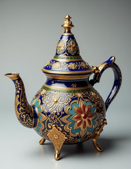 moroccan teapot Flux