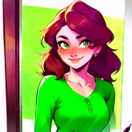 Vibrant Webcomic Art Style