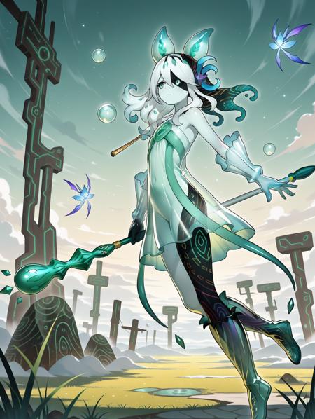 Yu-Gi-Oh! - Icejade Acti (氷水のアクティ) Pony/illuXL
