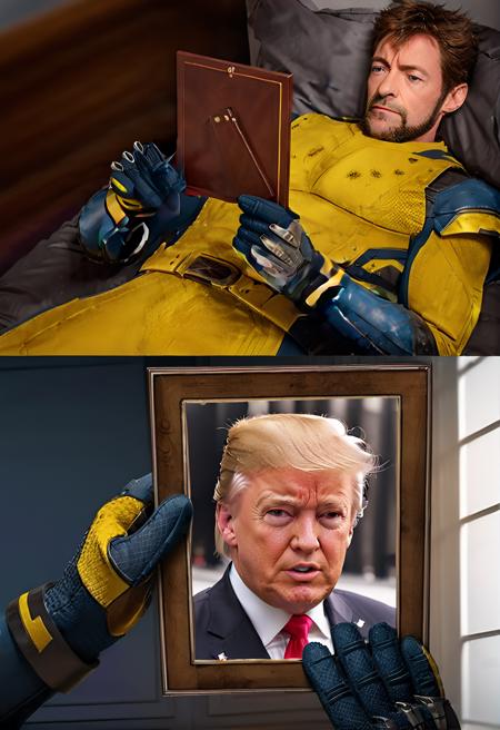 Wolverine Remembers Meme SDXL( Hugh Jackman Edition)