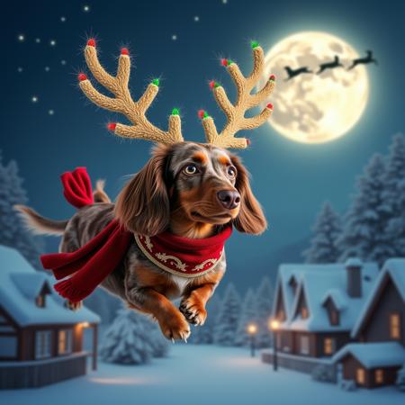 Adventures with Lou: The Dachshund Dream - Flux Lora