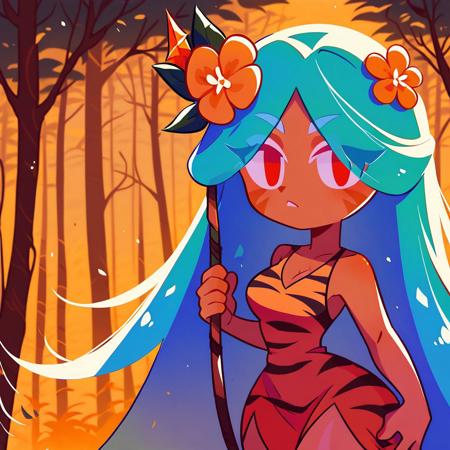 Tiger Lily Cookie - (Cookie Run)