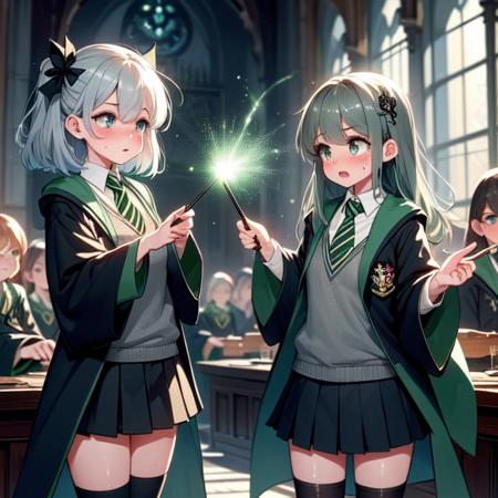 girl like slytherin