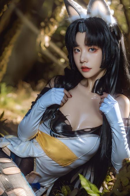 Nekoyoshi Hutao / 爆机少女喵小吉胡桃永劫无间 - Chinese nude cosplayer