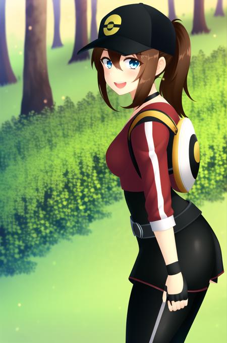 Pokemon Go - Female Trainer (Red) [COMMISSION]
