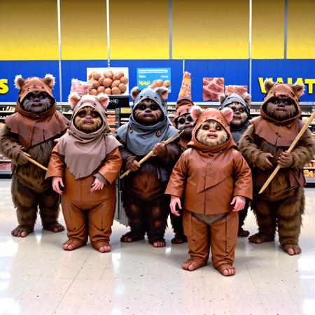 Ewoks (SDXL)