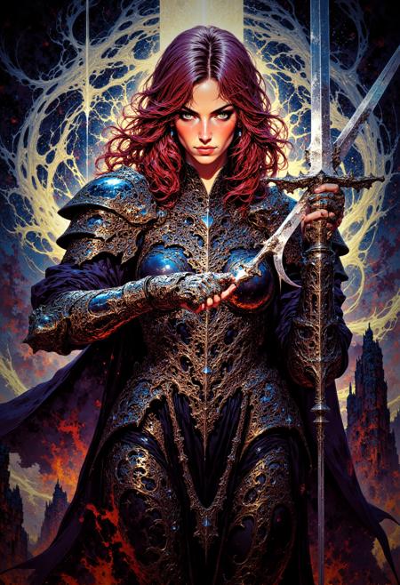 Colorful Fantasy Art for FLUX