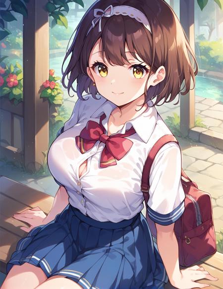 【SDXL】Sekaide Mari 酒出茉梨 / Battle Girl High School バトルガール ハイスクール版本Pony (ID: 484801)