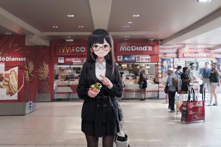 かつて阪急三宮西口にあったハンバーガー店の思い出 McDonald sannomiya-nishiguchi SD15
