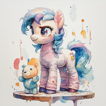 Ars Midjourney Pony版本Watercolor Pony (v0.1) (v0.1)