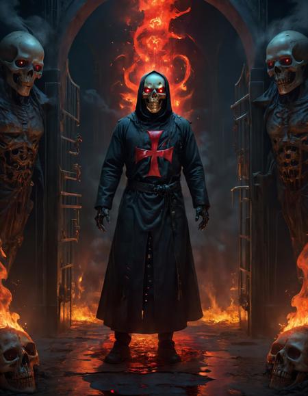 Knights Templar clothing SDXL