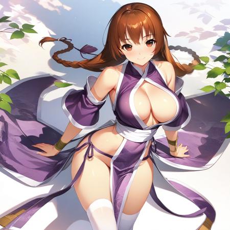 Kasumi / かすみ (DOA) - Queen's Gate : Spiral Chaos/クイーンズゲイト スパイラルカオス - Animagine XL 3.1
