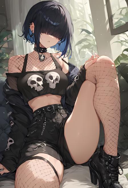 Annora | Goth girl | Pony XL & SD 1.5版本Annora | Goth girl | Pony XL (ID: 417198)