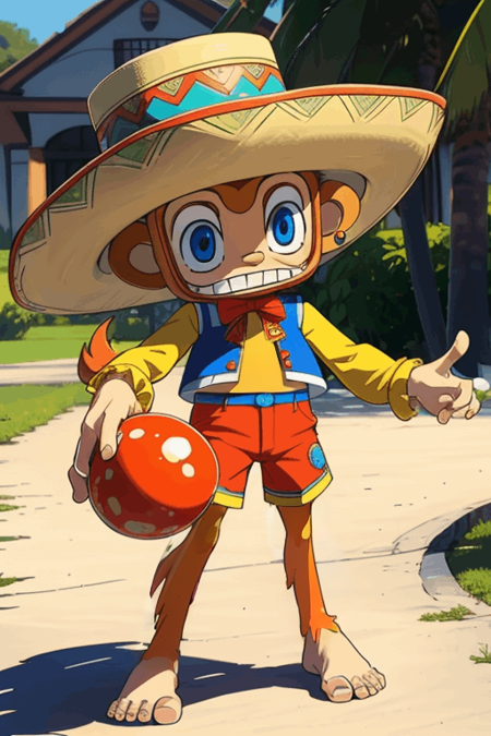 Amigo (Samba de Amigo), Furry Character LoRA