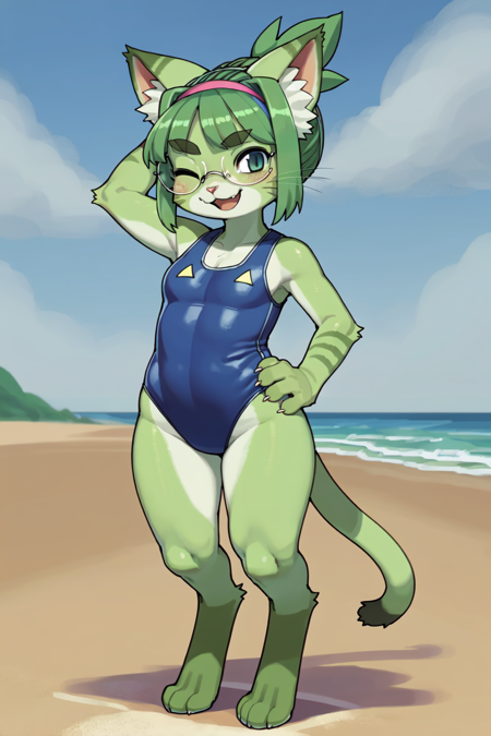 [fluffyrock vpred] Midori (Nakagami Takashi)