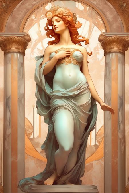 Alphonse Mucha Style