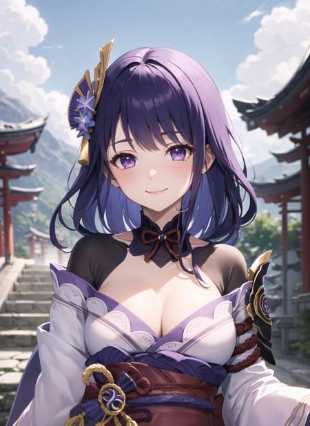 Raiden Shogun Genshin Impact | Character Lora 1200版本v1.0 (ID: 47454)