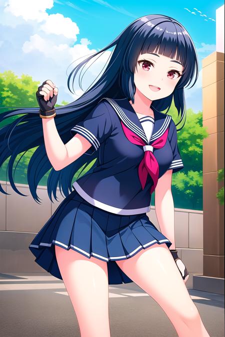 Kurokawa Nagiko (Girl Friend BETA) | 黒川凪子 (ガールフレンド（仮）) [SD 1.5 & Animagine XL]