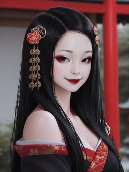 Kanzashi - Japanese Hair Ornament (Illustrious) - by EDG