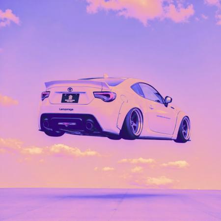 Toyota 86版本Purple hue FLUX (ID: 1266105)