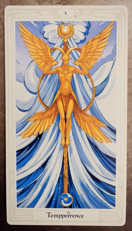 Crowley Thoth Tarot Card Concept