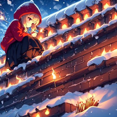 girl like lit match