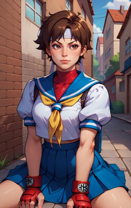Sakura / STREET FIGHTER (NSFW/SFW) 1.5/ SDXL LORA PONY