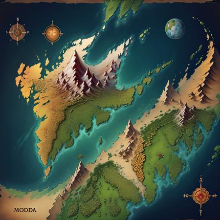 Table Rpg / D&D Maps - #10 - World map