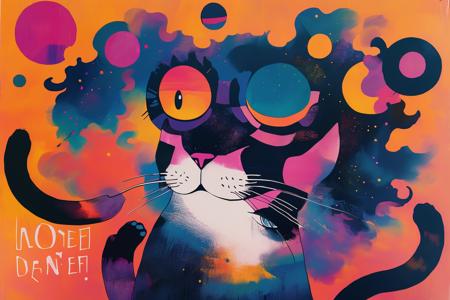psychedelic funk art style