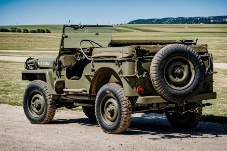 Willys MB - Willys jeep - American WW2 military vehicle