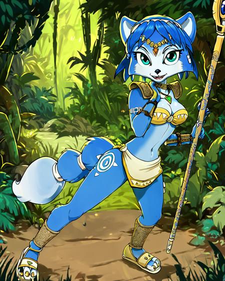 Krystal (Star fox) (Pony)版本Krystal (Star fox) (Star fox)
