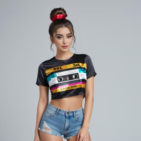 Shiny and Glossy Satin Teeshirts