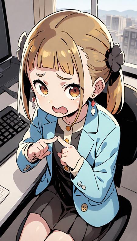 Amakusa Hina (Securities) - A-Train: All Aboard! Tourism | 証券社員 天草雛 - A列車で行こう はじまる観光計画 | AnimagineXL v.3.1