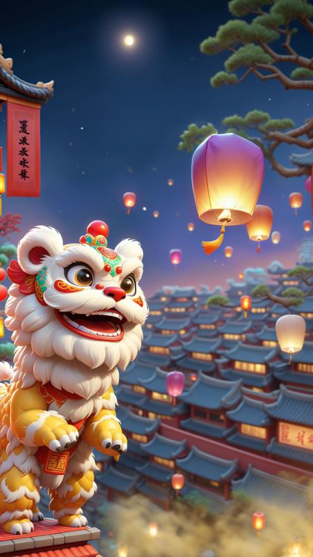 Chinese Spring Festival Theme_Kongming Lanterns_XSE_GAME_V1|新年主题_孔明灯主题_思恩版本v1.0 (ID: 293473)