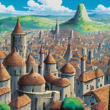 Essenz - Nausicaä Of The Valley Of The Wind Anime Screencap [Ghibli - Hayao Myazaki] (Style LoRa for SDXL 1.0)